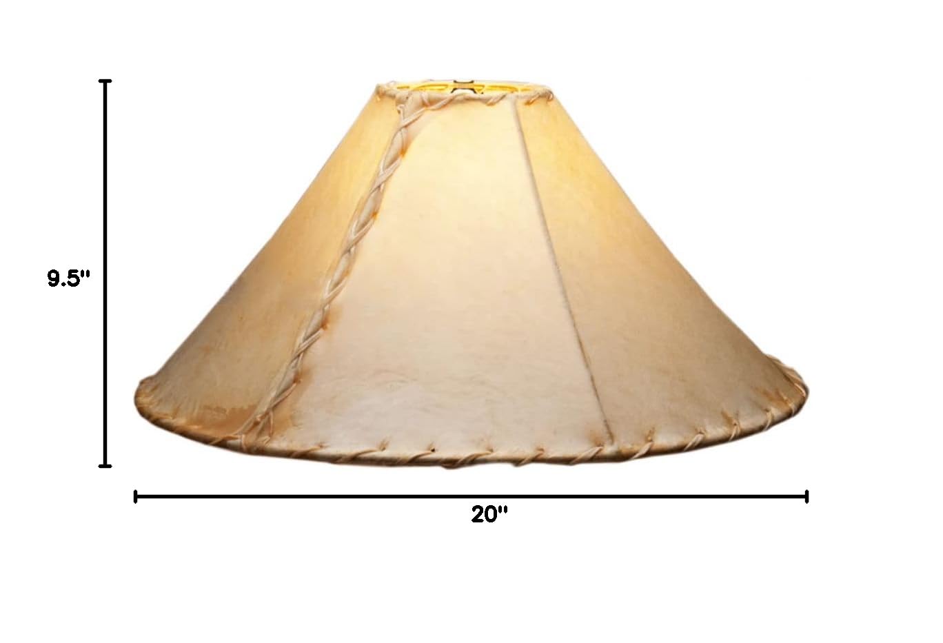 Southwestern Rawhide Lamp Shade 20