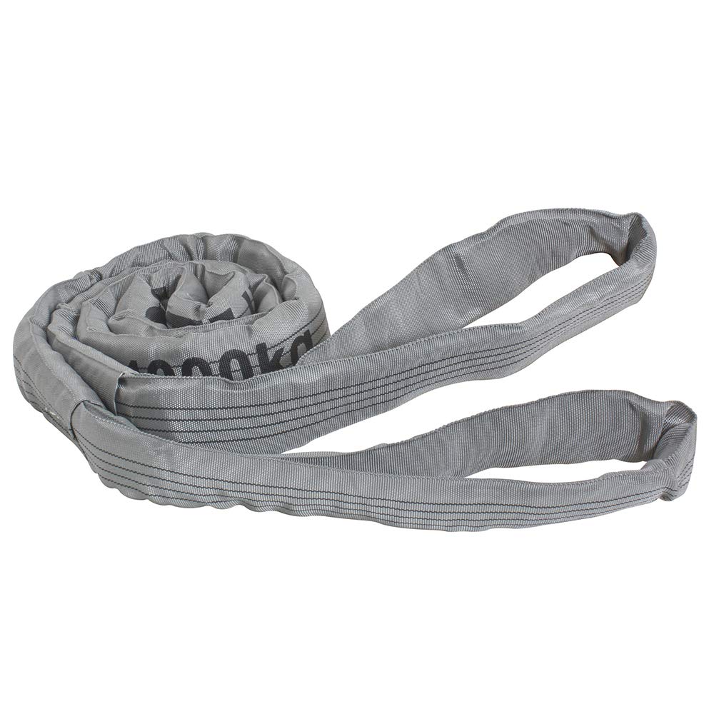 High-Strength Polyester Sling Eye-to-Eye 4T 4M - Durable Lifting Strap for Construction, Towing & Marine Applications