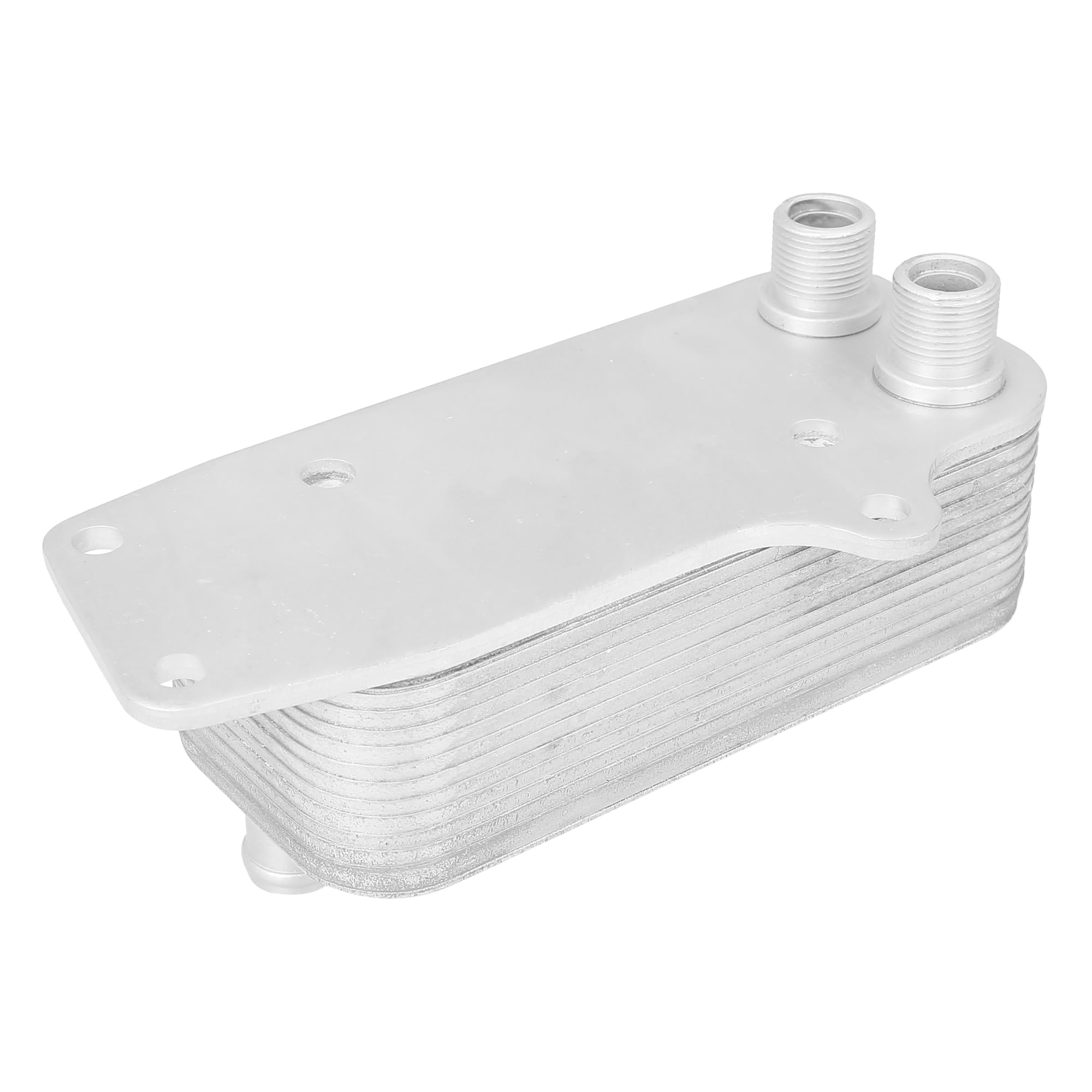 X AUTOHAUX PBC000031 Silver Tone Engine Oil Cooler Replacement for Rover 75 - High Performance Cooling Solution for Smooth Engine Operation & Longevity