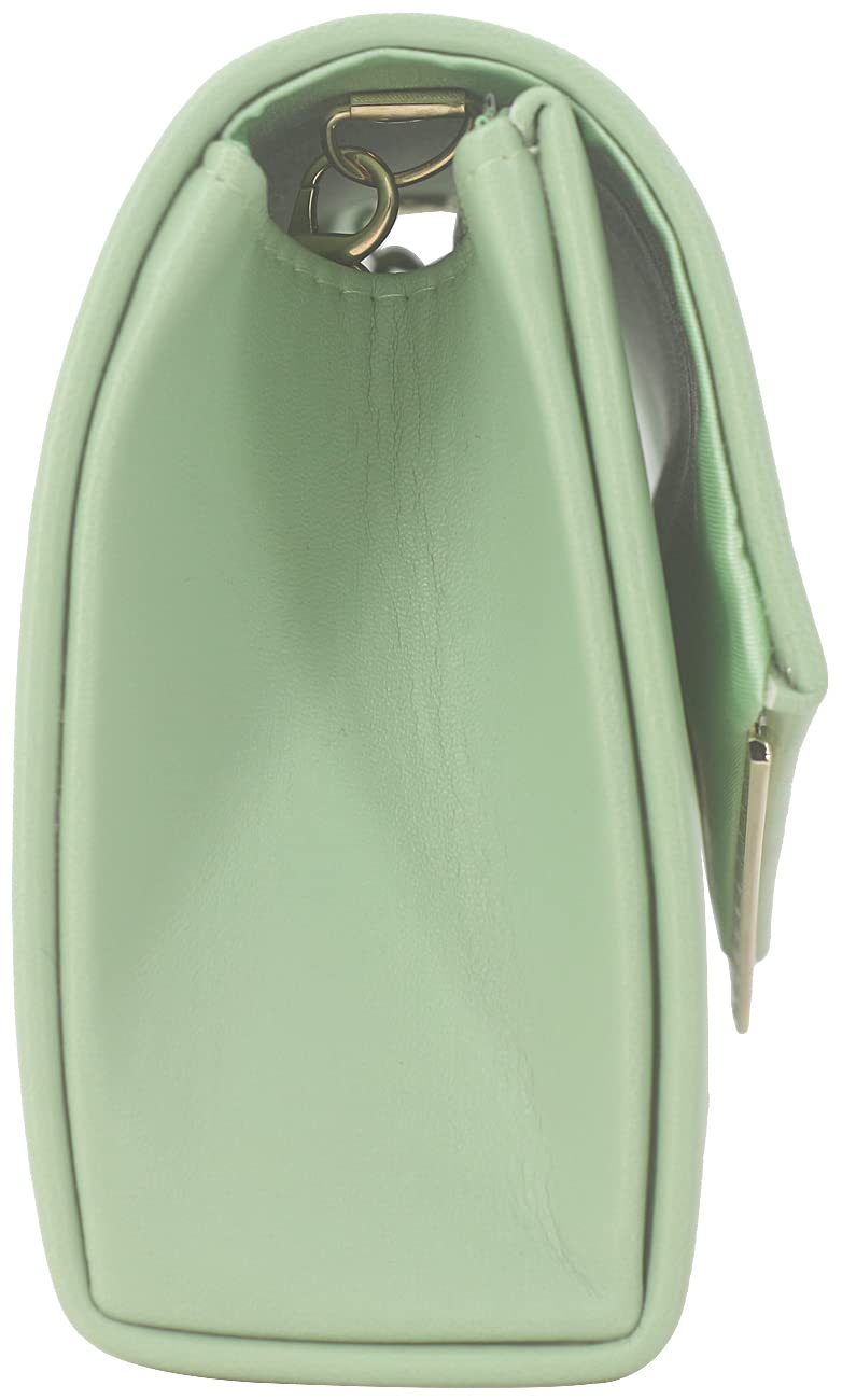 Elegant Vegan Leather Women's Evening Clutch Purse - Classic Envelope Handbag for Ladies | Perfect for Parties, Weddings & Formal Events