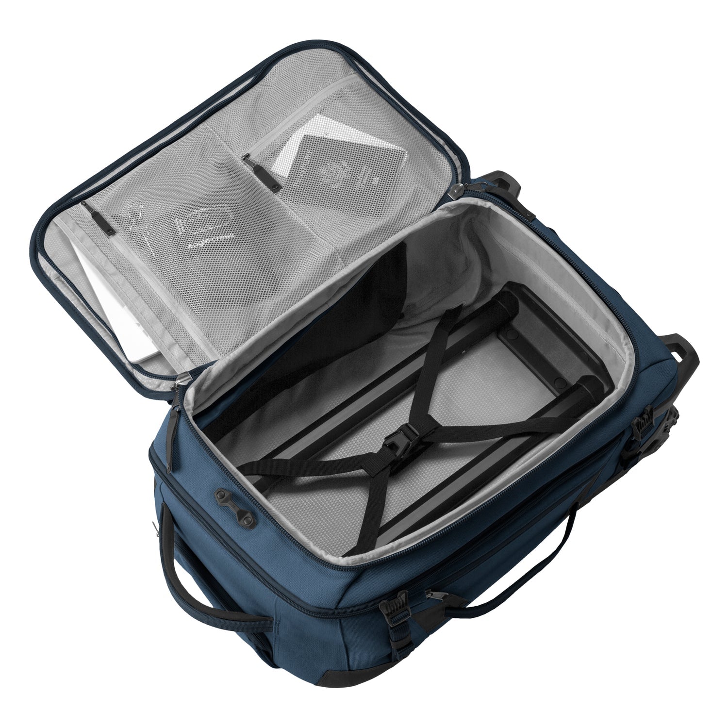 Eagle Creek Gear Warrior XE 2 Wheel Convertible Carry On Luggage - Durable Expandable Suitcase for Travel, Business Trips & Weekend Getaways