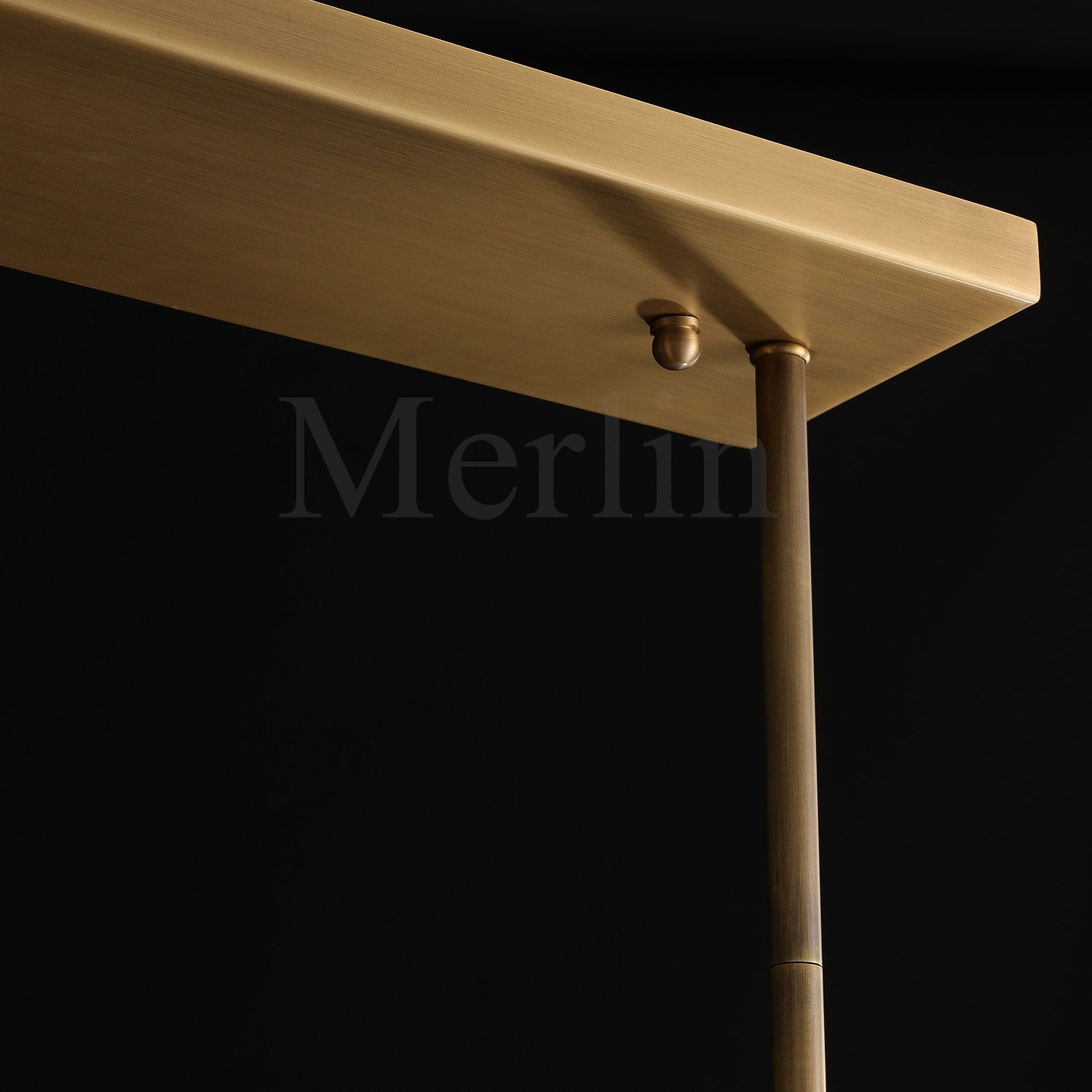 Nova Luxury Modern Linear Glass Chandelier - Elegant Pendant Light for Kitchen Island, Dining Room, Living Room & Bedroom Lighting Decor
