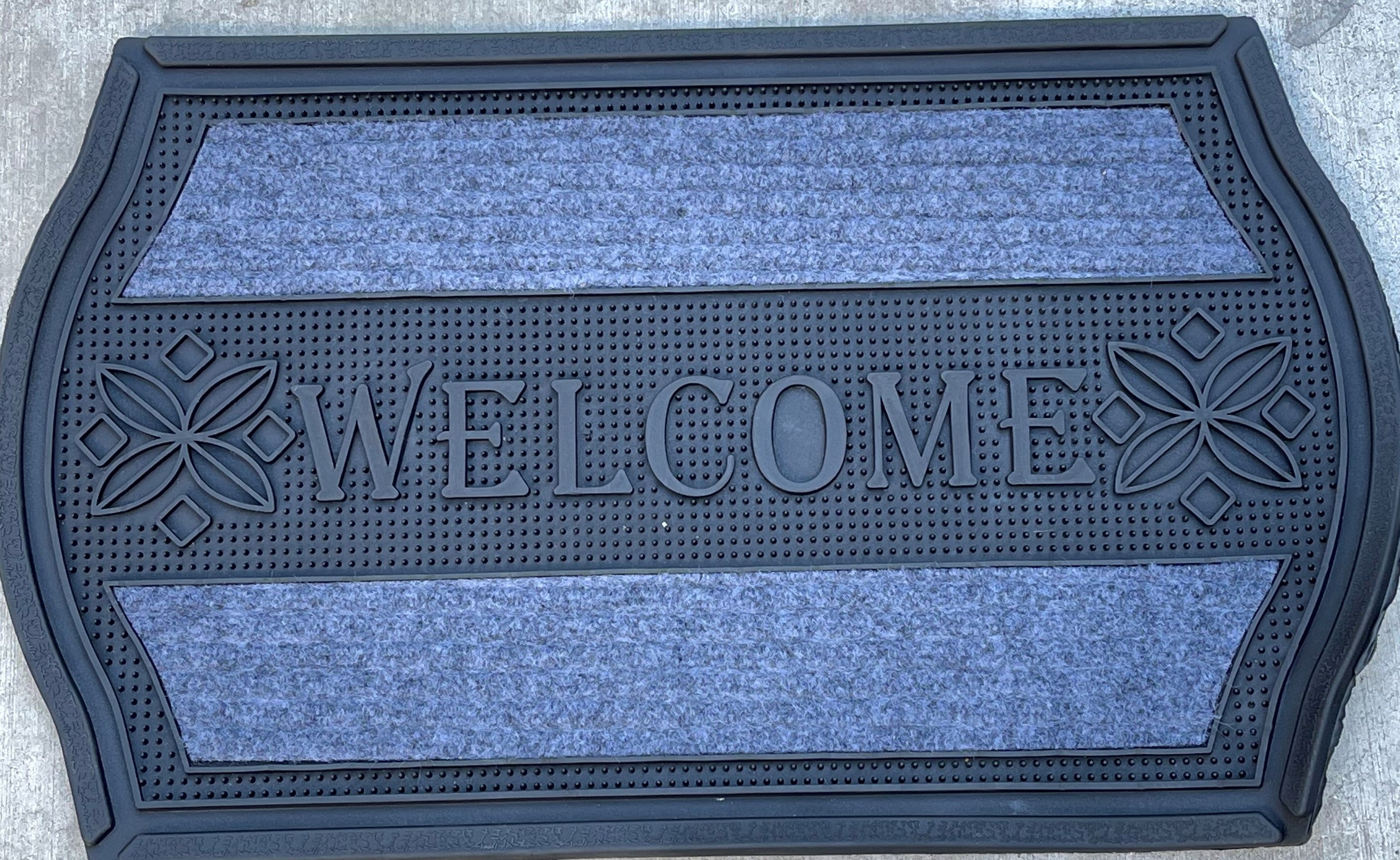 29.5x18 Inch Non-Slip Indoor/Outdoor Door Mat - Waterproof Entryway Rug for Home, Office & Patio - Perfect for Muddy Shoes, Pets & High Traffic Areas