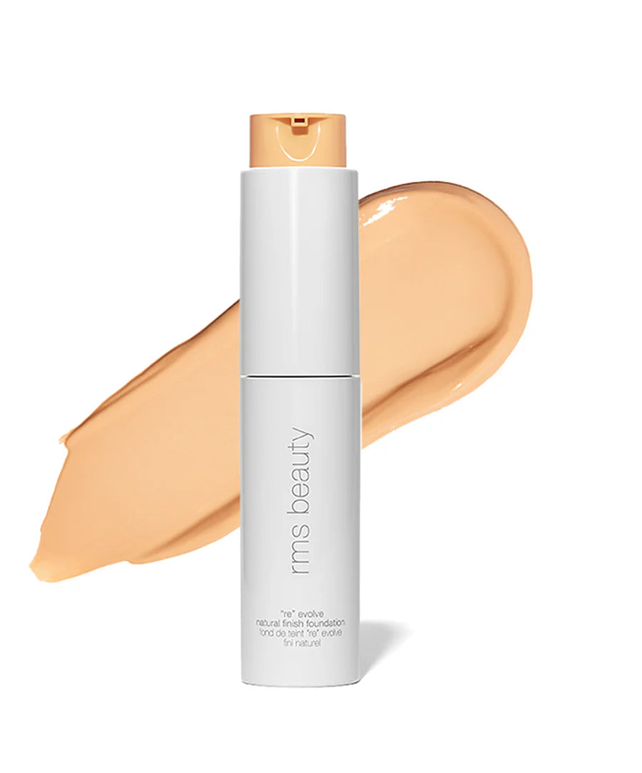 ReEvolve Natural Finish Foundation - Vegan, Cruelty-Free & Lightweight for Flawless Coverage | Perfect for Daily Wear & Special Occasions