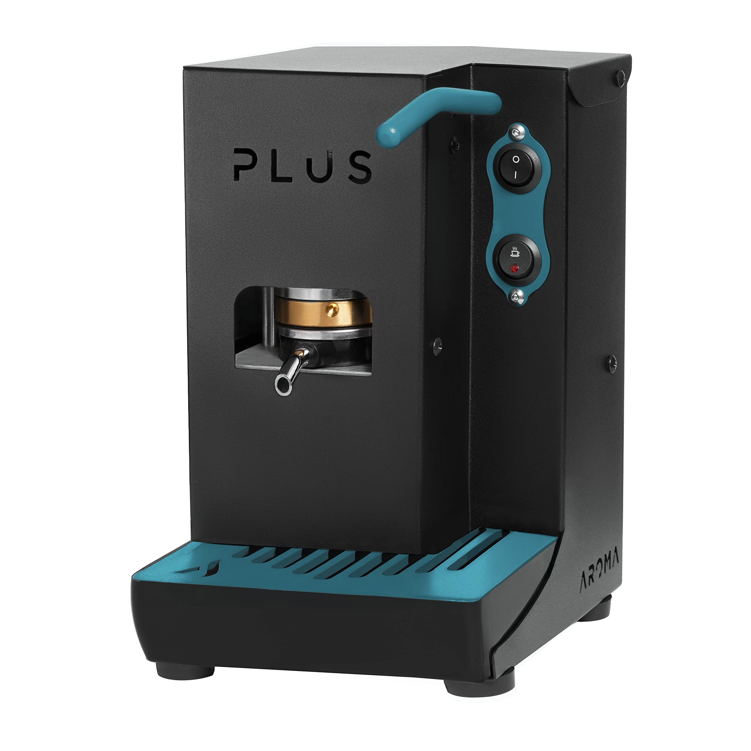 La Bevanda Del Re - 44mm Espresso Coffee Machine with Aroma Plus & 50 ESE Pods - Free Gift Included | Perfect for Home, Office & Cafe Use