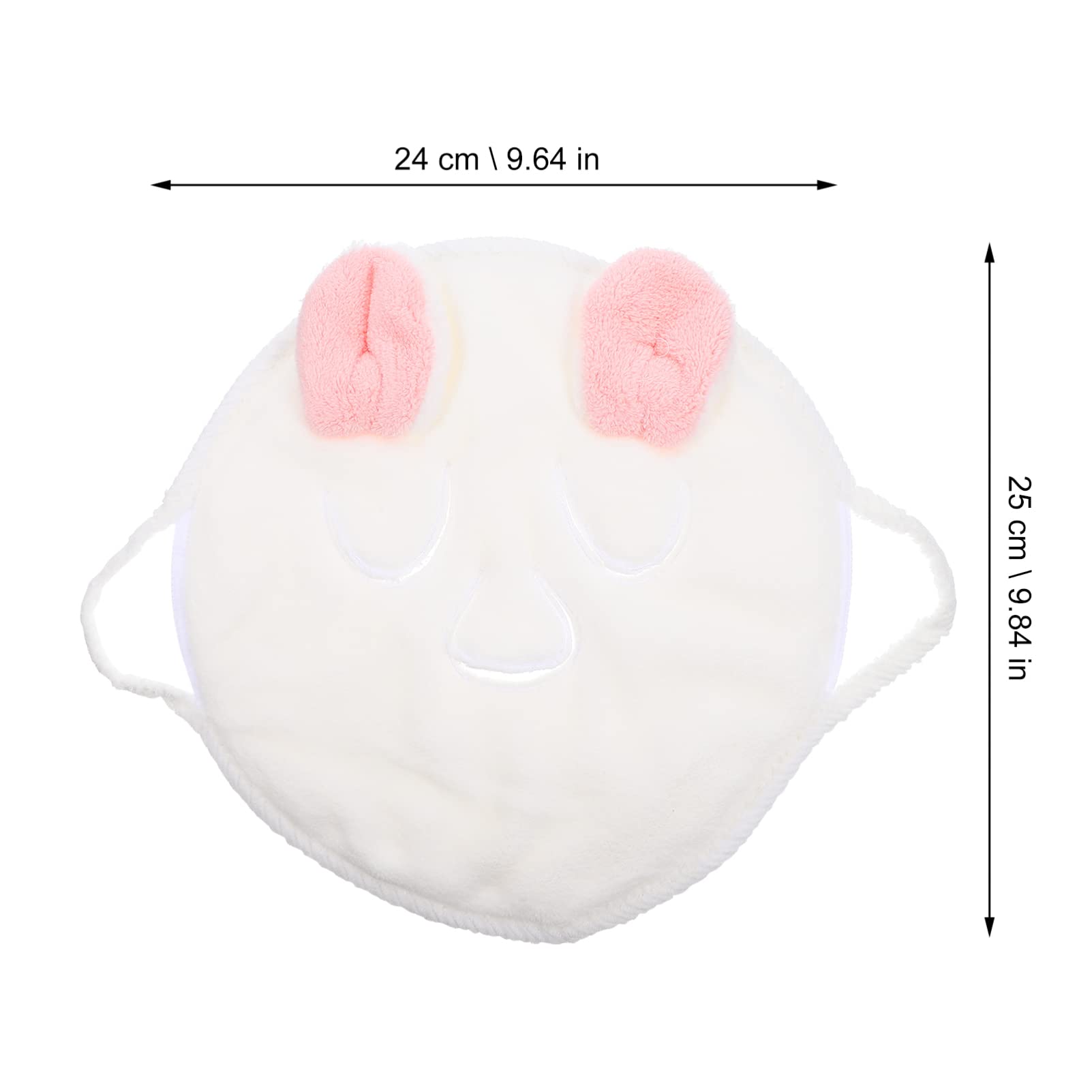 Beaupretty Hot Towel Facial Steamer Mask - Moisturizing Coral Fleece Face Sauna & Hair Towel for Women - Spa, Shower & Home Facial Hydration Therapy