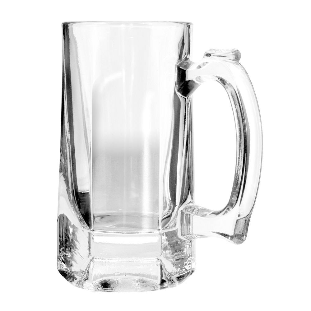 Anchor 1170U Clarisse 10 oz. Beer Mug Set - Case of 12 Glass Tankard Cups for Home Bar, Restaurant & Party Use