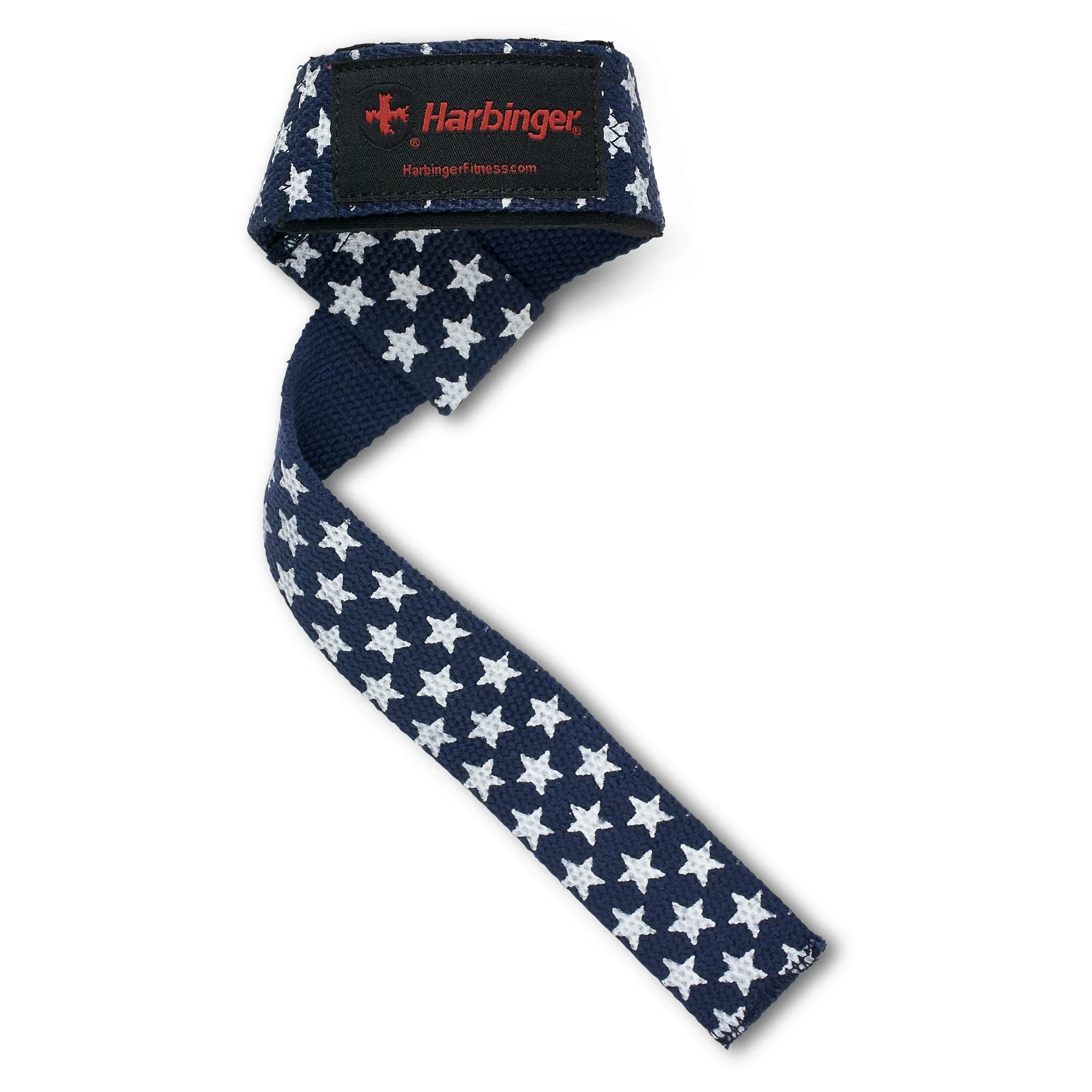 Harbinger Unisex Padded Cotton Lifting Straps for Weight Training & Gym Workouts - Perfect for Deadlifts, Pull-Ups & Strength Exercises
