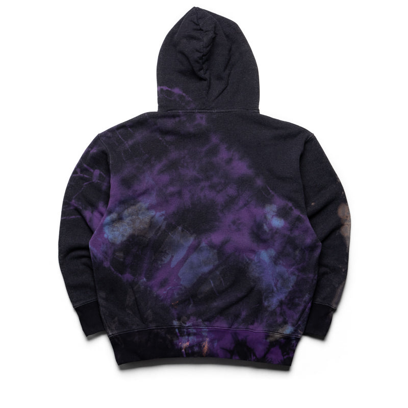 BAPE Tie Dye College Pullover Hoodie for Men & Women - Black Streetwear Sweatshirt | Casual Wear, Urban Fashion & Hip Hop Style
