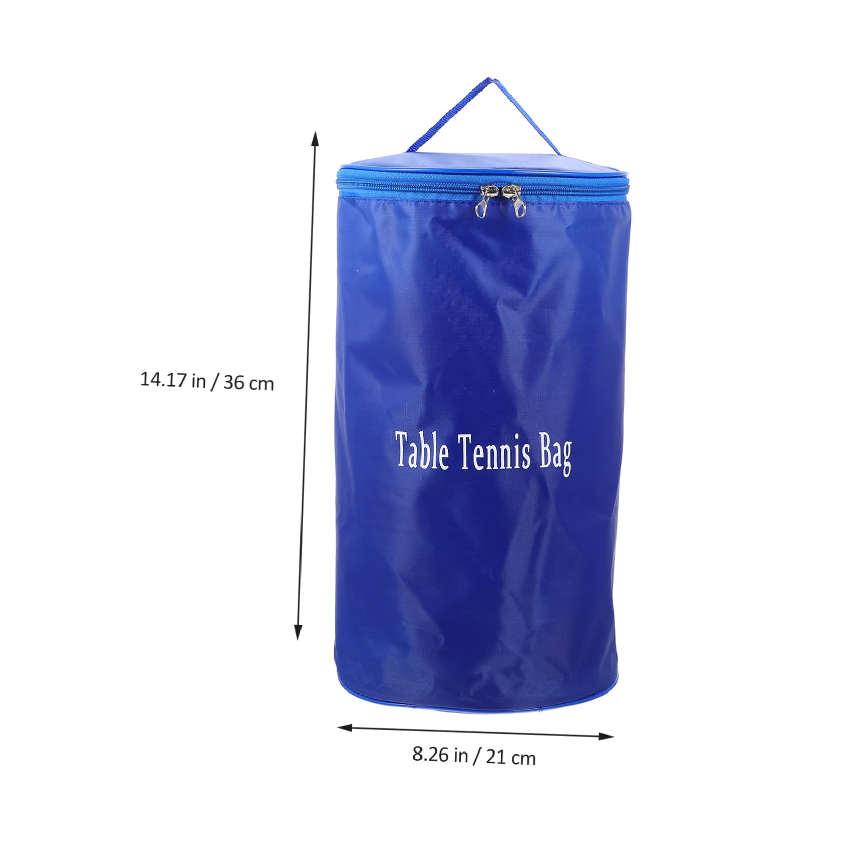 Kisangel Table Tennis Storage Bag - Lightweight Zippered Organizer Backpack for Ping Pong Paddles & Balls | Perfect for Outdoor Sports, Training & Soccer Equipment Storage