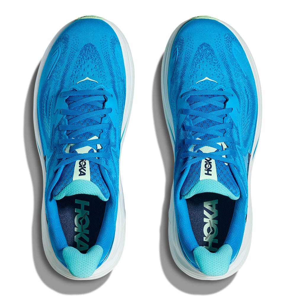 Hoka Men's Clifton 10 Running Shoes - Lightweight Cushioned Road Shoes for Men | Perfect for Marathon Training, Jogging & Everyday Comfort