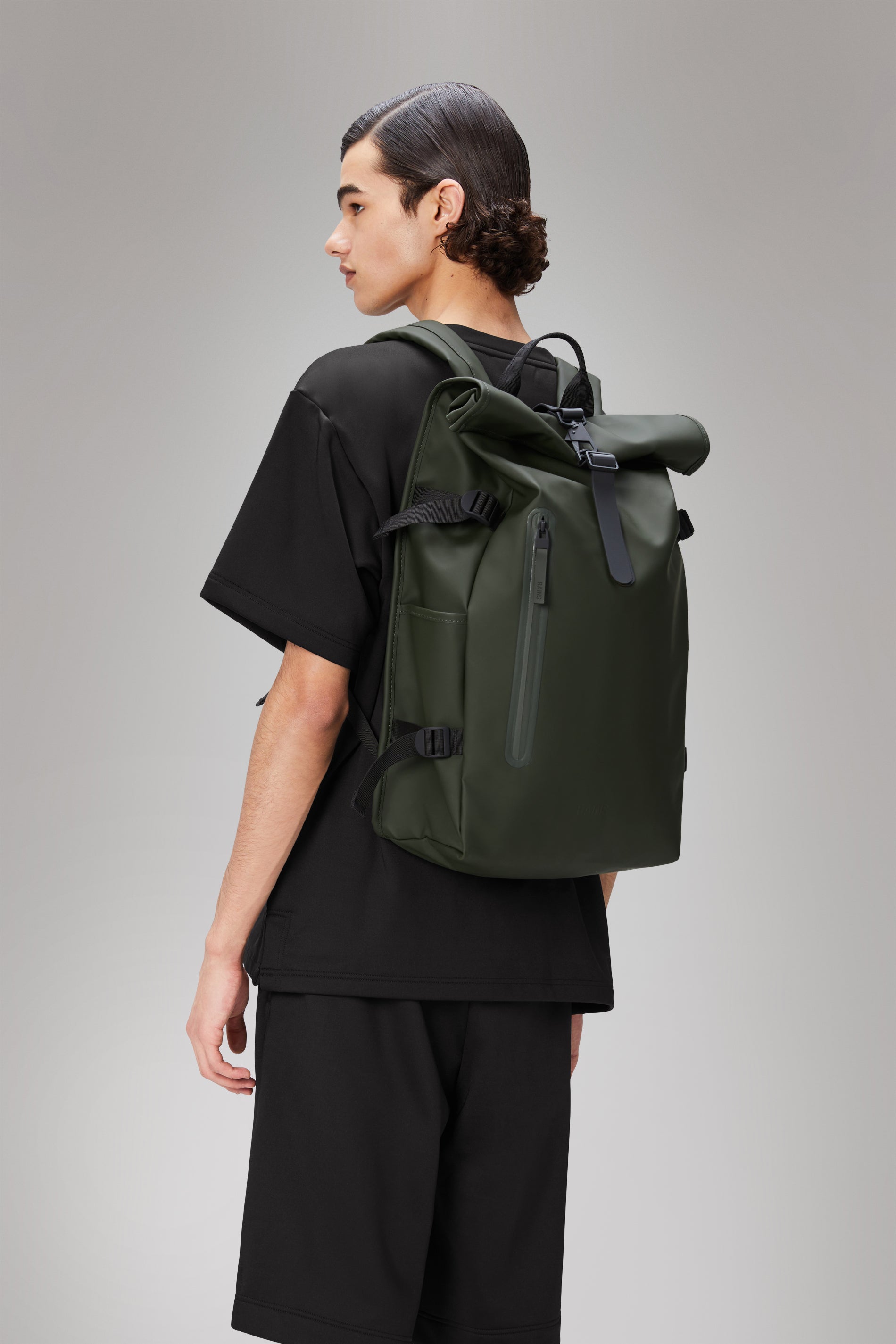 Waterproof Rolltop Backpack - Large 40L Travel Rucksack for Hiking, Camping & Commuting | Durable Outdoor Daypack with Laptop Sleeve