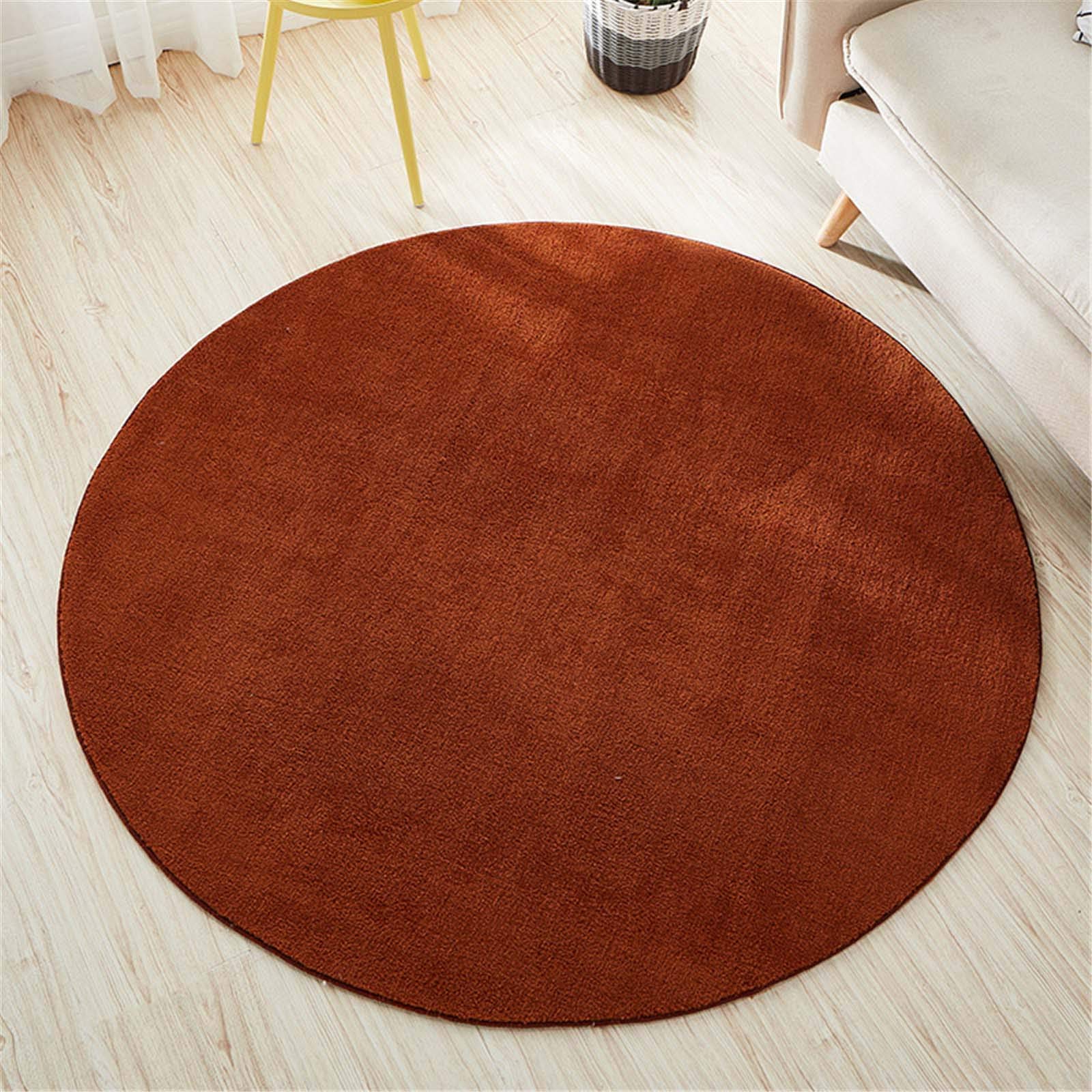 Modern Round Area Rugs for Living Room & Bedroom - 47