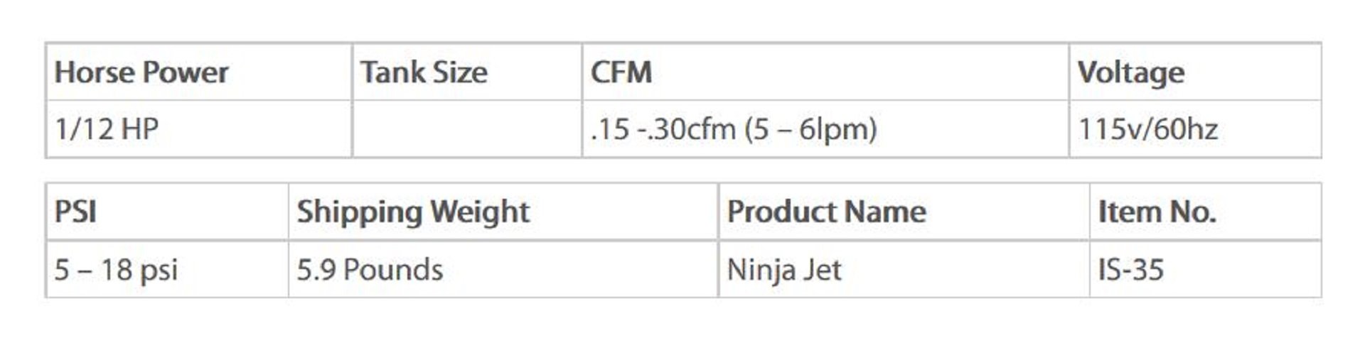 Iwata-Medea Studio Series Ninja Jet Single Piston Air Compressor - Professional Airbrush Compressor for Artists, Hobbyists & Tattoo Artists - Perfect for Miniature Painting, Model Building & Cosmetic Airbrushing