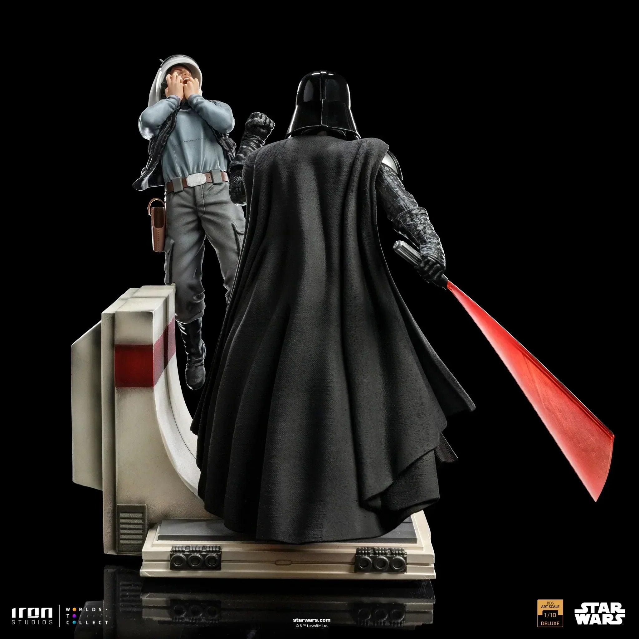 Iron Studios Star Wars: Rogue One Darth Vader Deluxe BDS Art Scale 1/10 Statue - Premium Collectible for Display & Home Decor