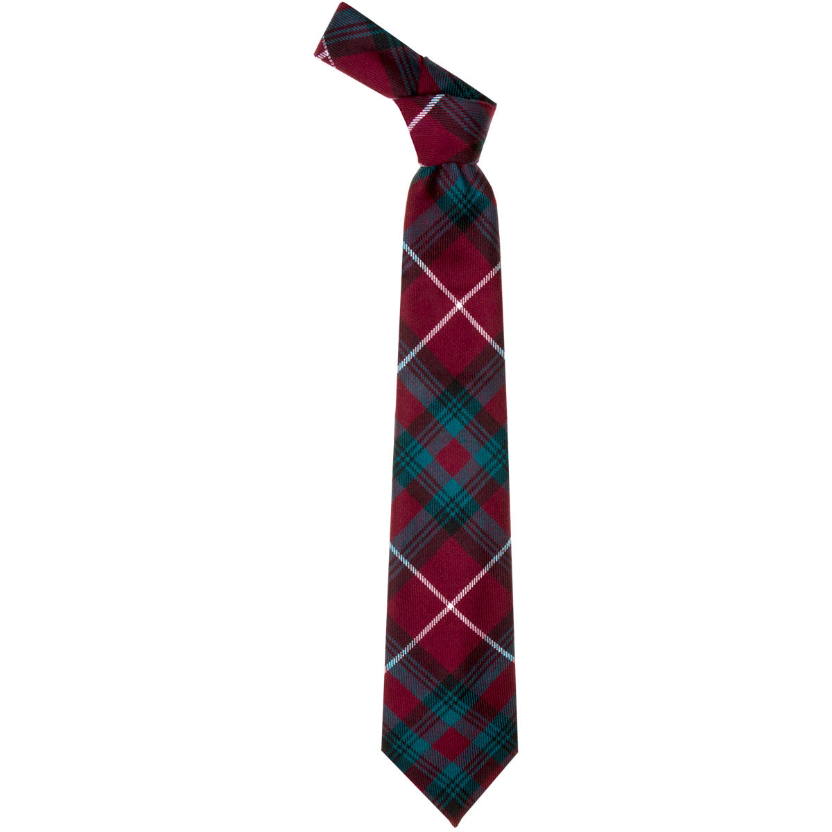 Stuart of Bute Modern Tartan Tie - Premium Scottish Wool Necktie for Men | Perfect for Weddings, Business Meetings & Formal Occasions