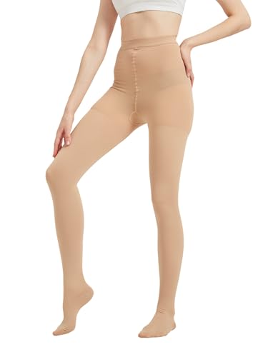 20-30mmhg Beige Closed-toe