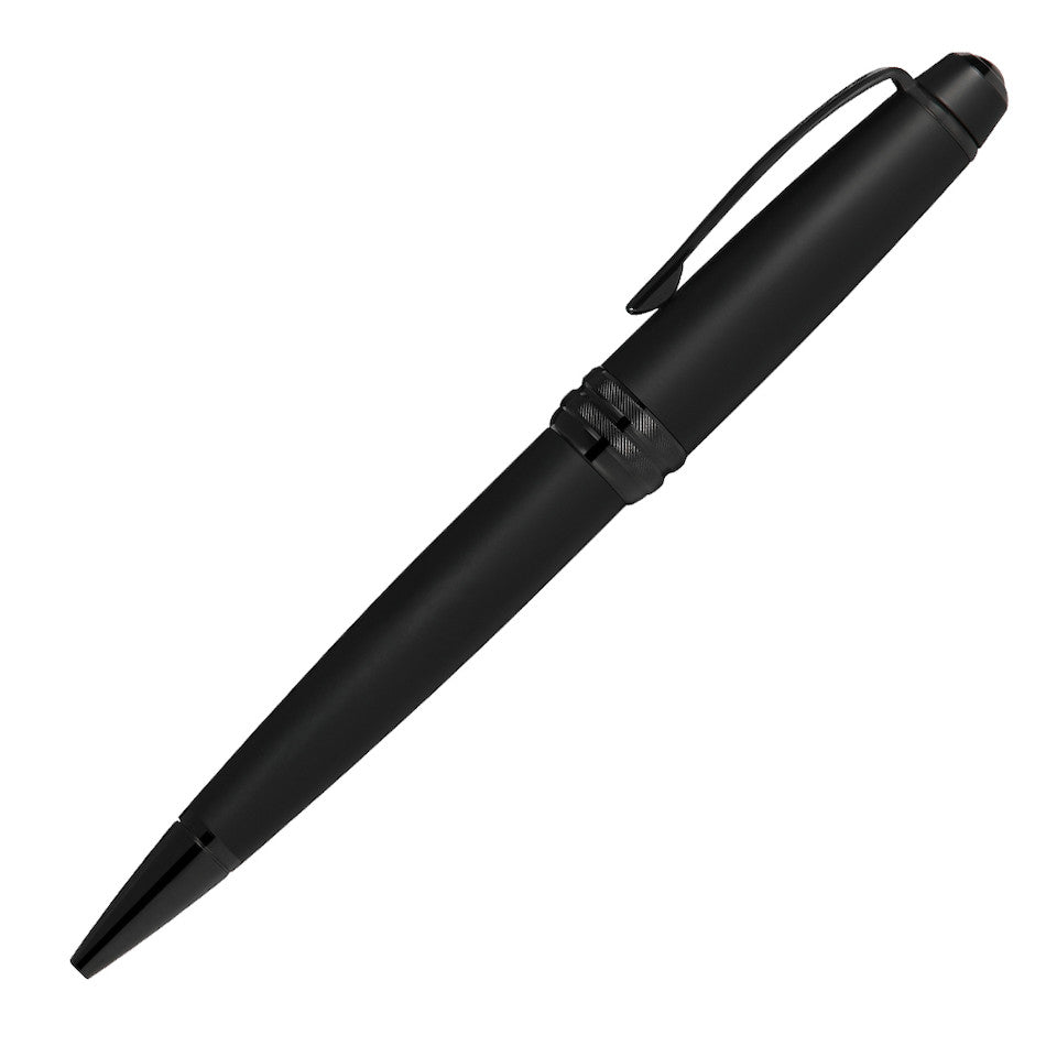 Cross Bailey Ballpoint Pen - Black Lacquer with Black Trim - Premium Writing Instrument for Office, School & Gift Giving
