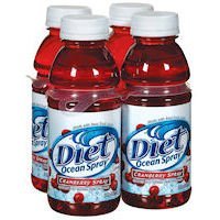 Ocean Spray Diet Cranberry Juice Drink - 10 oz Bottles (Pack of 24) | Low-Calorie, Refreshing Beverage for Weight Management & Healthy Lifestyle | Perfect for Office, Gym & Family Gatherings