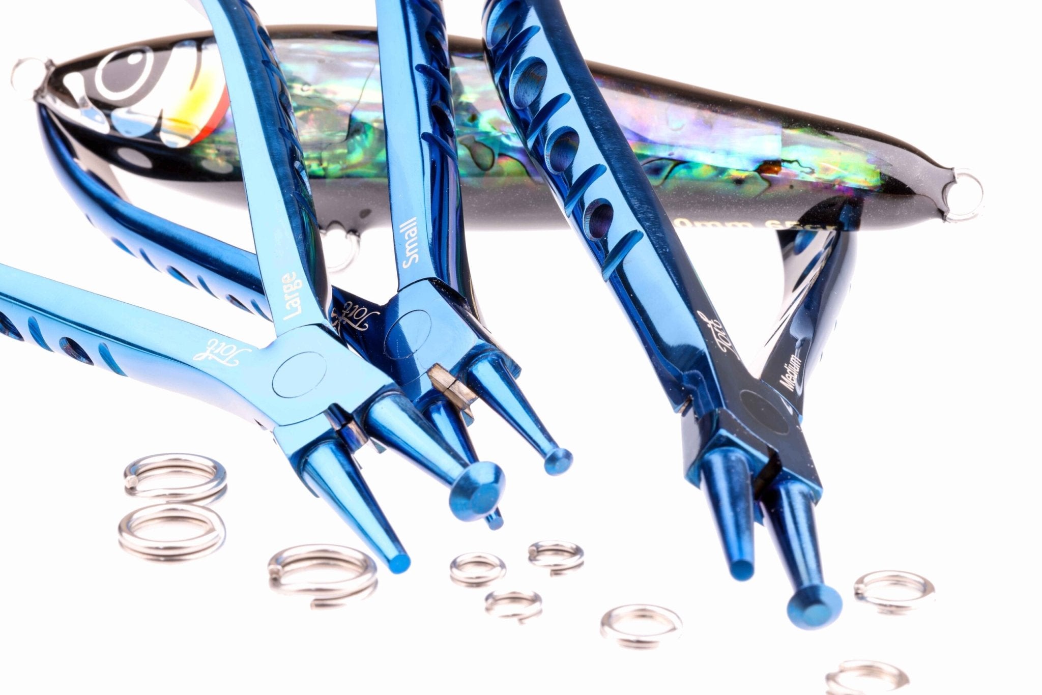 Premium Toit Fishing Split Ring Pliers - Heavy Duty Stainless Steel Hook & Split Ring Tool for Tackle Box - Perfect for Lure Making, Jewelry Repair & Keychain DIY Projects