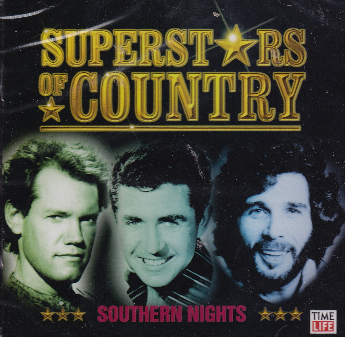 Superstars of Country: Southern Nights (Time-Life) - Classic Country Music Album for Road Trips & Relaxation