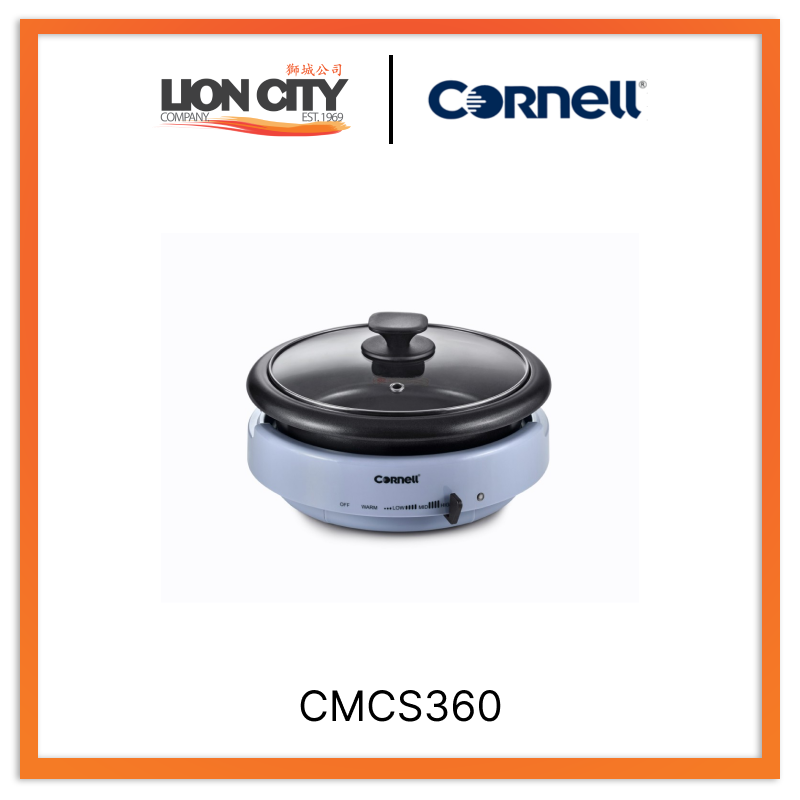 Cornell CMCS360 3.6L Multi-Cooker - Electric Pressure Cooker, Slow Cooker, Rice Cooker & Steamer - Perfect for Meal Prep, Family Dinners & Healthy Cooking
