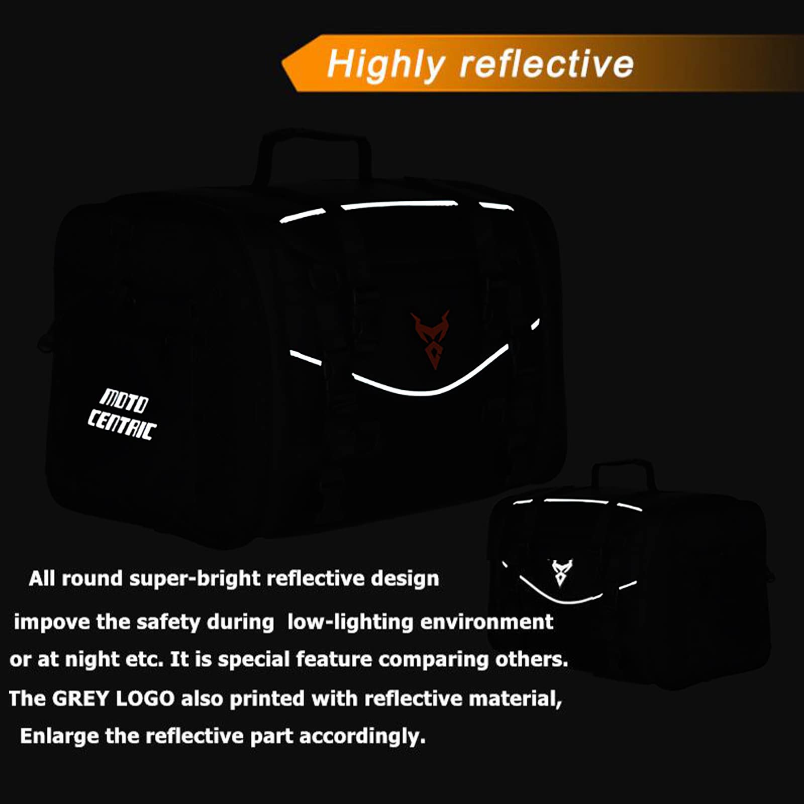 Waterproof Motorcycle Tail Bag - High Capacity Rear Seat Storage Bag with Multifunction Pockets | Durable Motorbike Luggage for Commuting, Travel & Adventure Rides