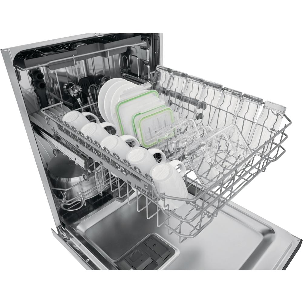 Frigidaire FDSH4501AS 24 Inch Built-In Stainless Steel Dishwasher with EvenDry Technology - Perfect for Modern Kitchens and Large Family Meals