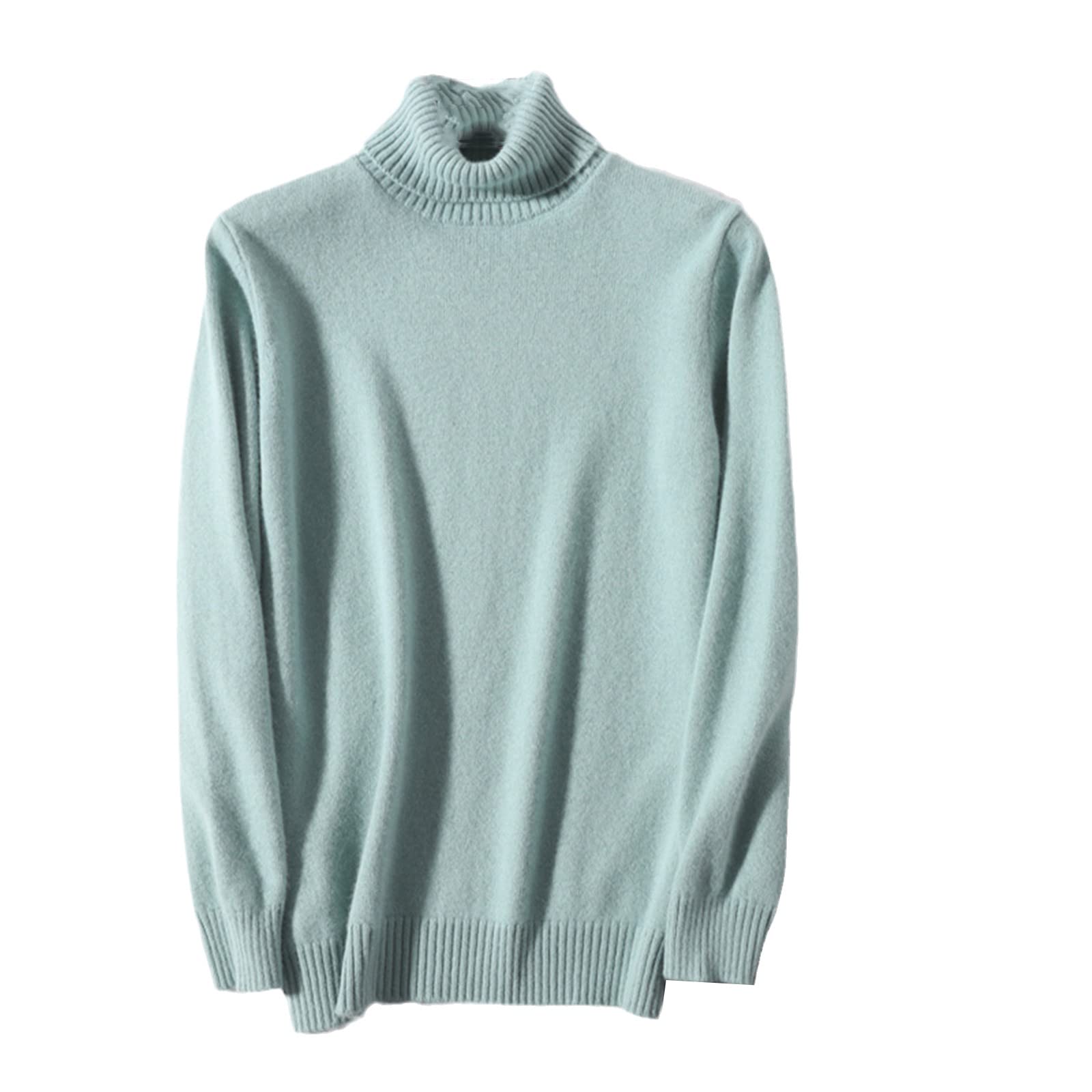Premium Cashmere Turtleneck Sweater for Men - Soft Winter Pullover with High Neck, Warm & Comfortable Knit Jumper for Fall and Winter - Perfect for Office, Dating & Holiday Outfits
