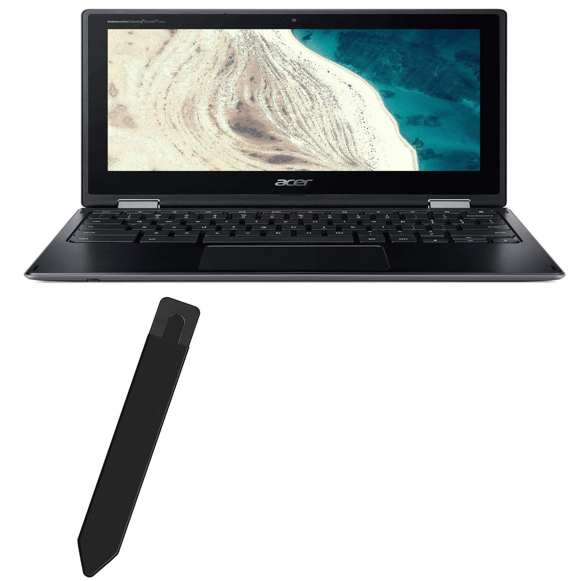 BoxWave Stylus Pouch for Acer Chromebook Spin 511 (R752T) - Jet Black Stylus Holder with Self-Adhesive | Portable Stylus Carrier for School, Office & Travel