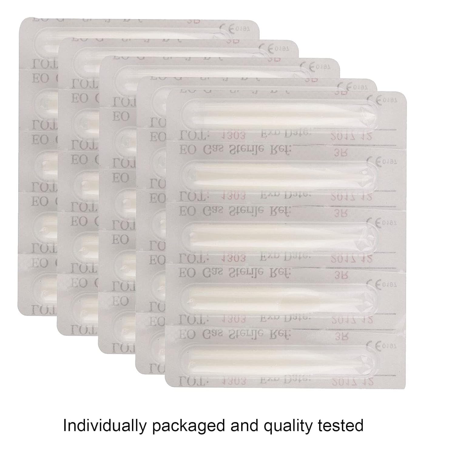 5RT Disposable Carbon Tattoo Needle Tips - Sterilized Round Nozzles for 5RL/5RS Tattoo Needles - Perfect for Tattoo Machine Guns & Professional Tattoo Artists - Ideal for Line Work, Shading, and Detailed Tattoo Designs