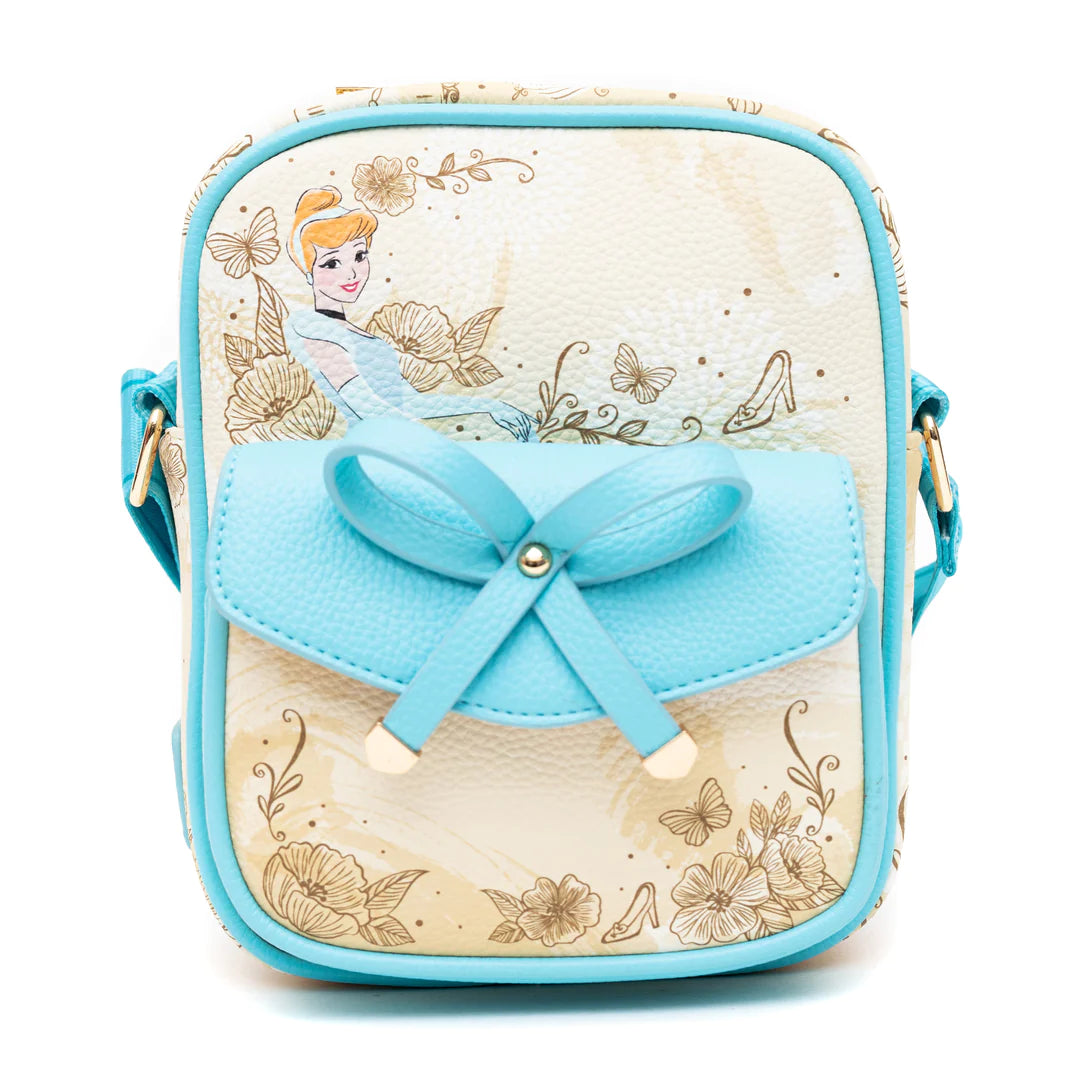 Cinderella Crossbody Bag for Women - Stylish Leather Shoulder Purse with Adjustable Strap - Perfect for Travel, Shopping & Everyday Use