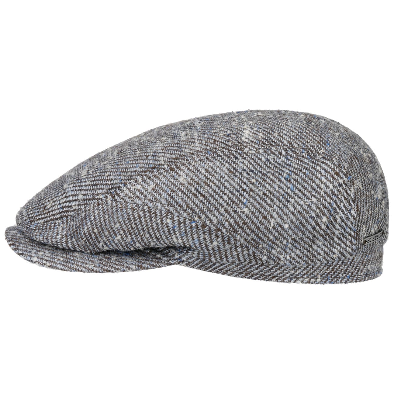 Stetson Plainfield Silk Wool Flat Cap for Men - Classic Vintage Style Hat for Outdoor, Casual, and Formal Occasions