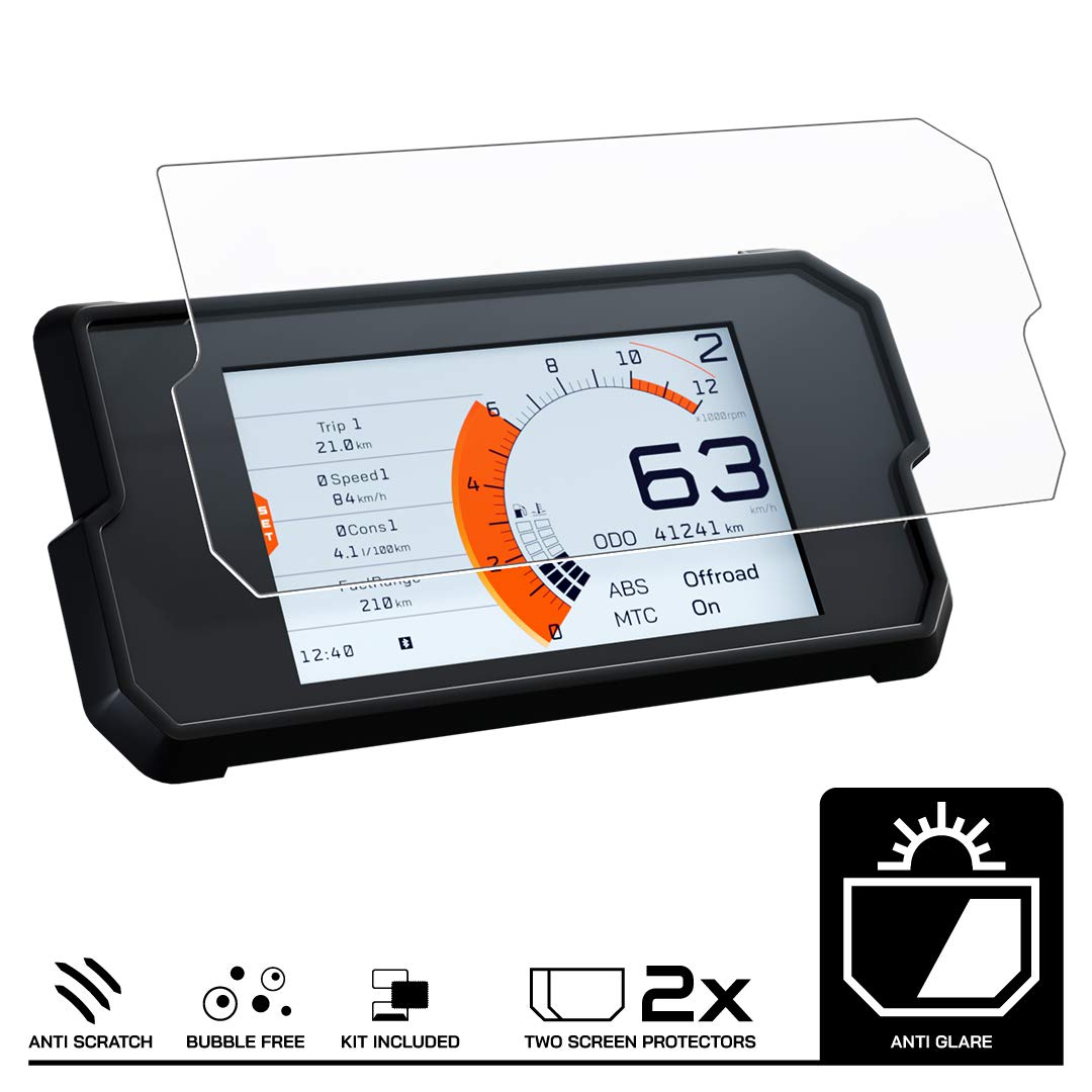 Speedo Angels Anti-Glare Screen Protector for 390 Adventure (2020+) - Perfect for Off-Road Riding