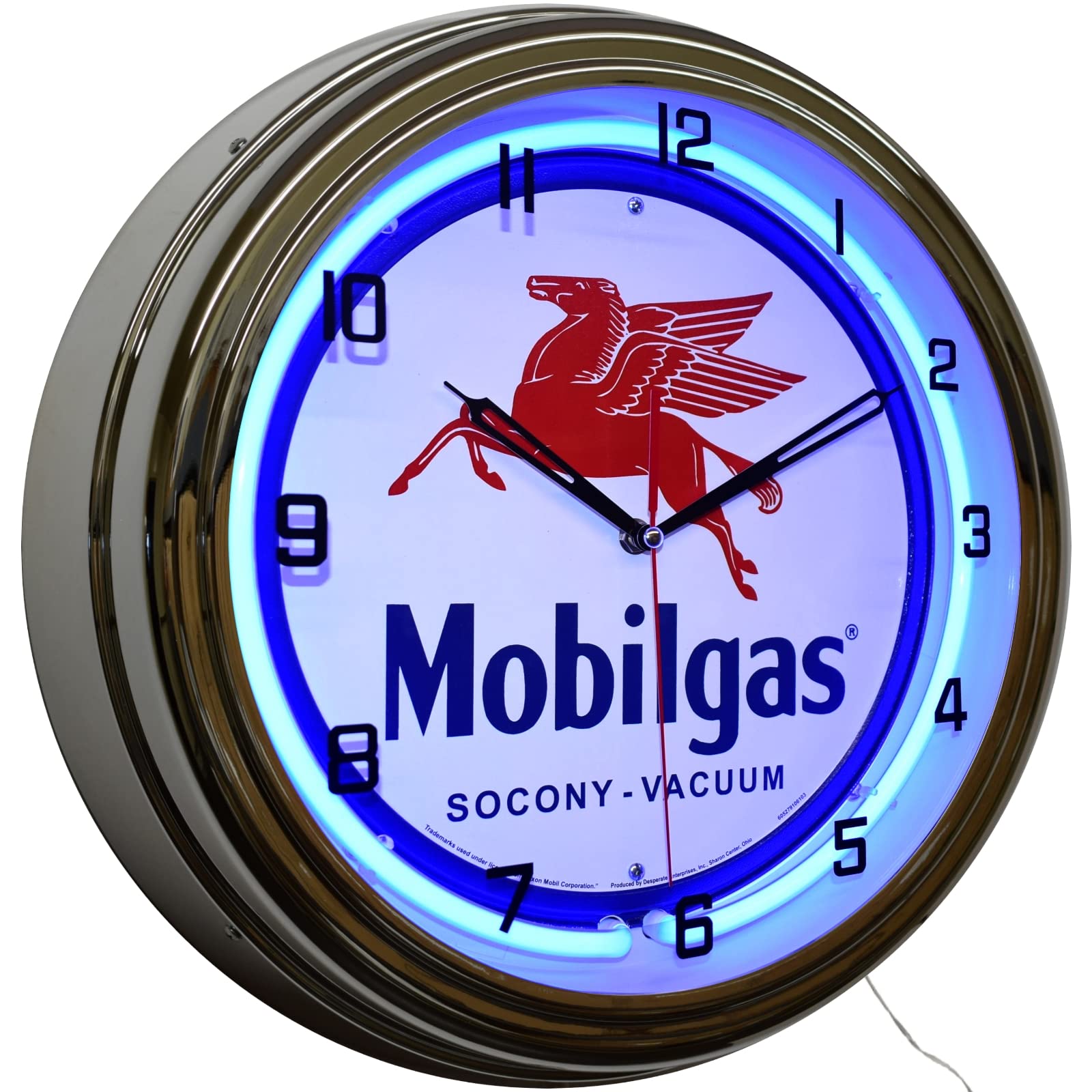 Vintage Mobilgas Pegasus Gasoline Motor Oil Sign - 16