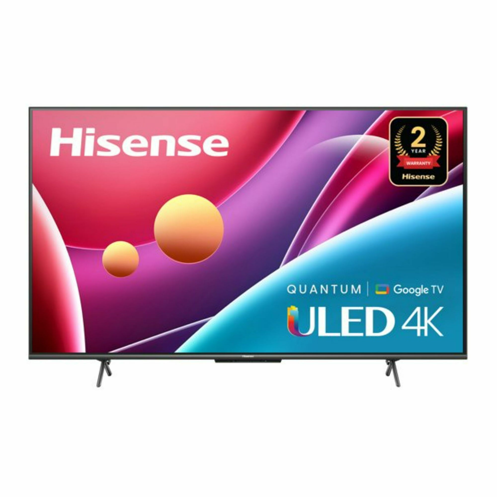 Hisense 55U6H 55-Inch ULED 4K Quantum Dot Smart TV with Google Assistant - Premium HDR, Dolby Vision, Alexa Compatibility for Home Theater & Gaming Entertainment