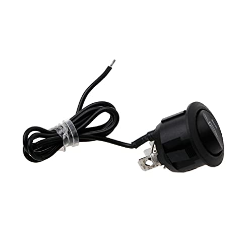 12V Universal 3-Pin Round Heater Rocker Switch - On/Off Control for Motorcycle & Car Seat Accessories - Perfect for Customizing Vehicle Heating Systems & Interior Upgrades
