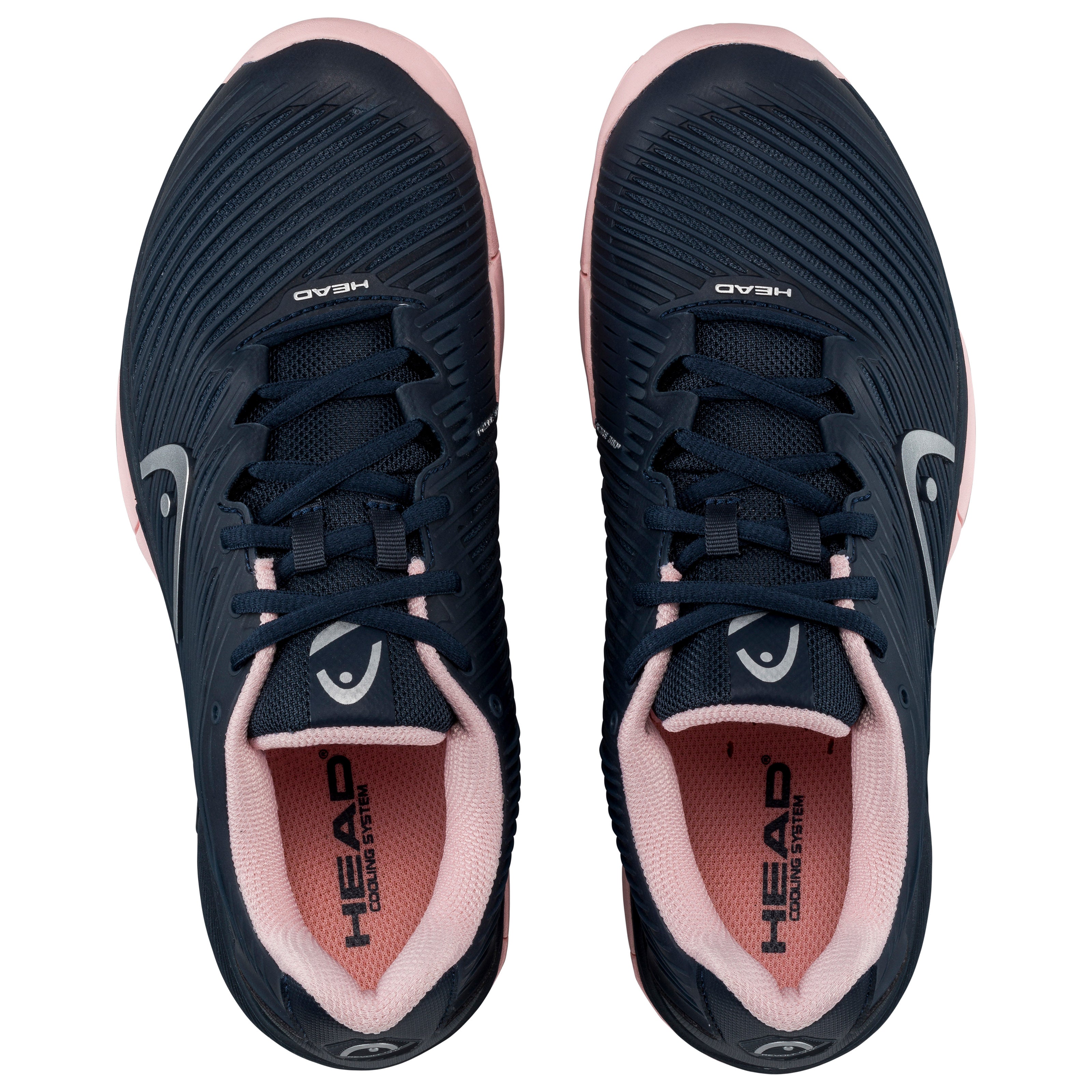 Revolt Pro 4.0 Women's Tennis Shoes - Black & Pink | Lightweight Performance Sneakers for Running, Training & Gym Workouts