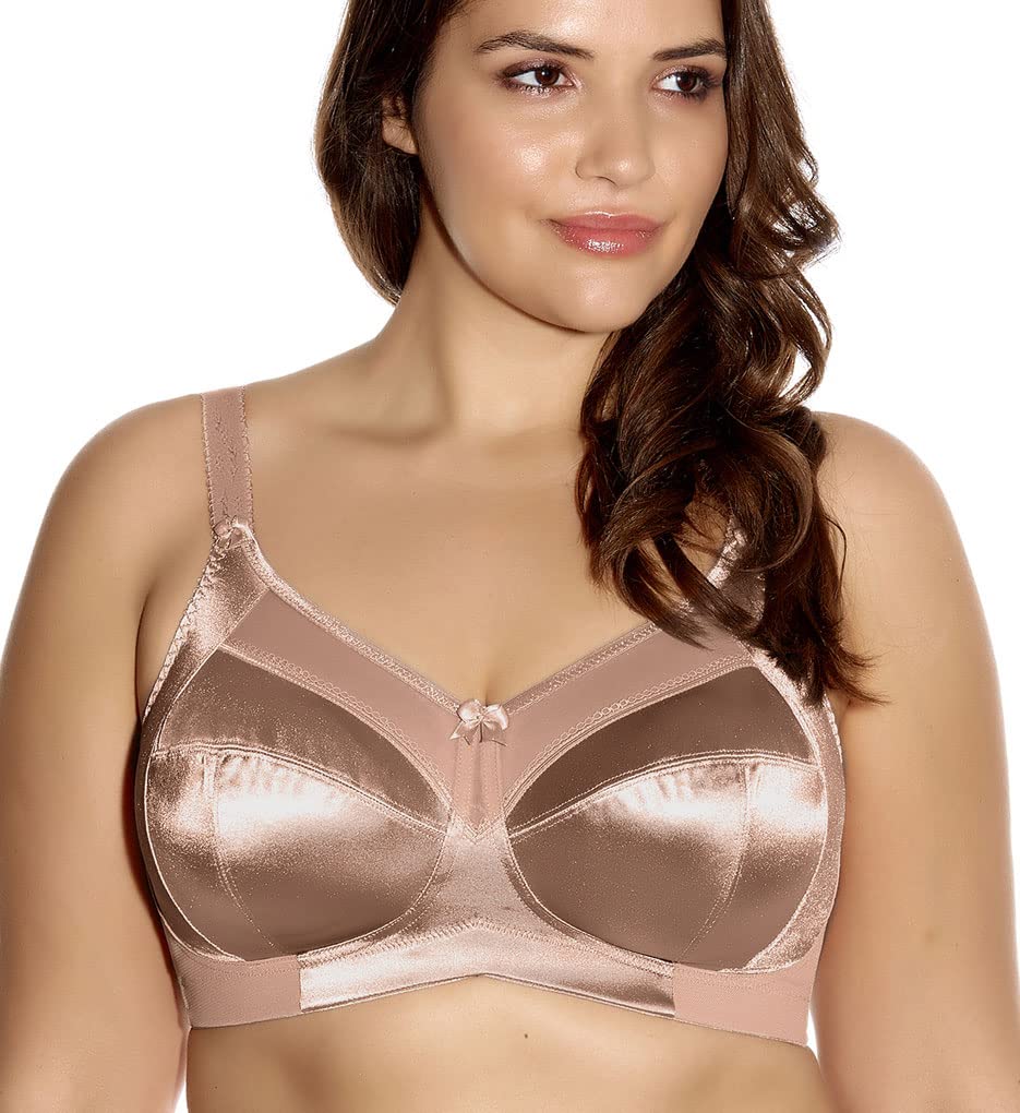 Goddess Women's Plus Size Keira Wireless Soft Cup Bra - Comfortable Full Coverage Support for Everyday Wear & Lounge