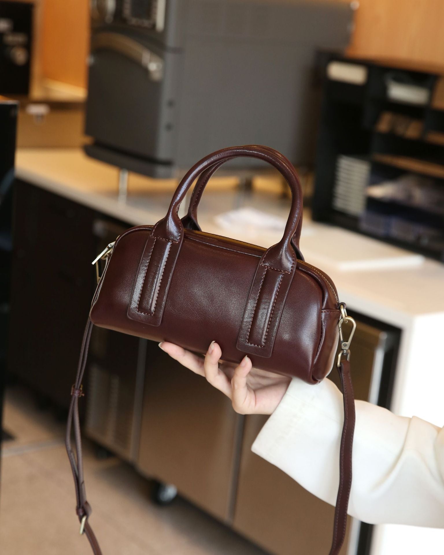 Mini Convertible Top Handle Crossbody Bag for Women - Stylish & Versatile Everyday Purse for Work, Travel & Shopping