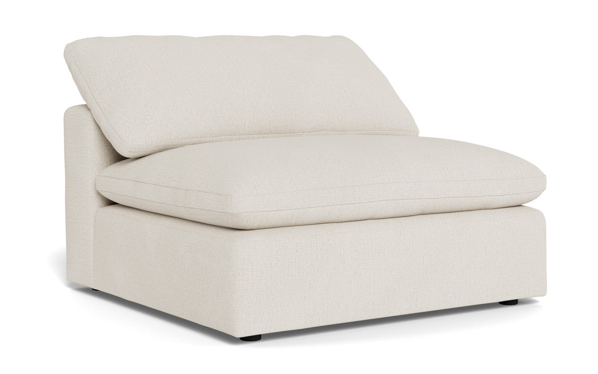 Fluffy Armless Chair - Ultra Soft Comfort for Living Room, Bedroom, or Office - Perfect for Relaxing, Reading, and Lounging