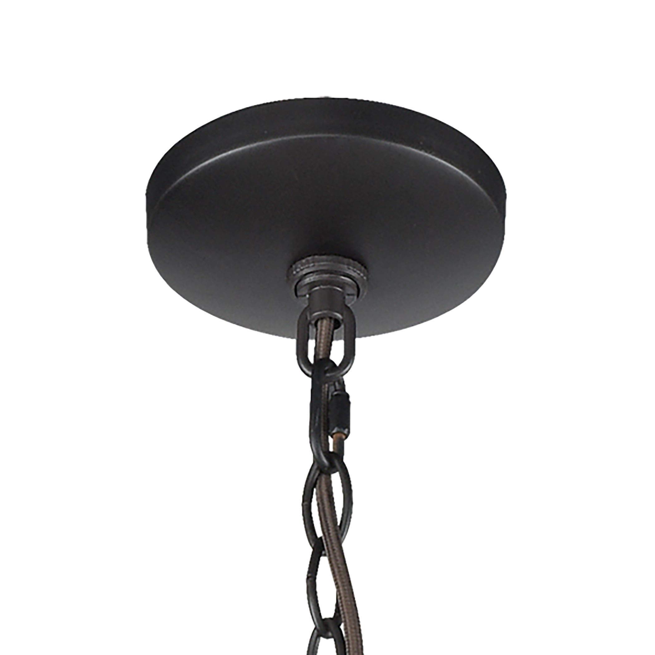 Elk Home 69226/8 27-Inch Wide 8-Light Oil Rubbed Bronze Chandelier - Elegant Dining Room Lighting Fixture for Farmhouse & Traditional Decor