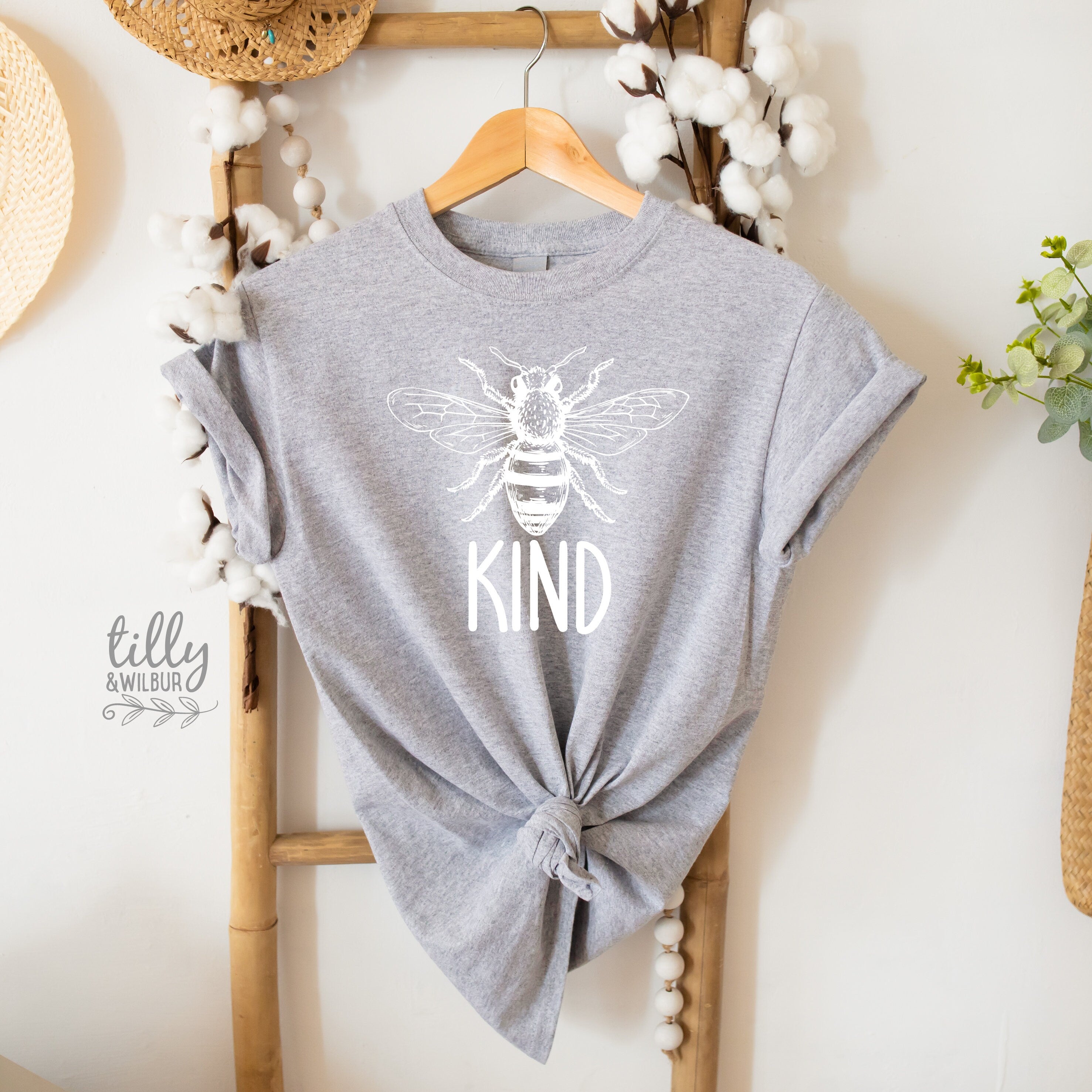 Be Kind Women's T-Shirt - Soft Cotton Comfort Tee for Everyday Wear | Casual & Inspirational Outfit for Work, Gym, or Relaxing at Home