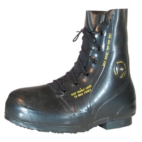 Fox Outdoor GI Mickey Mouse Boots - Black Military Winter Boots with Valve, Size 8, Waterproof Cold Weather Boots for Hunting, Hiking & Outdoor Activities