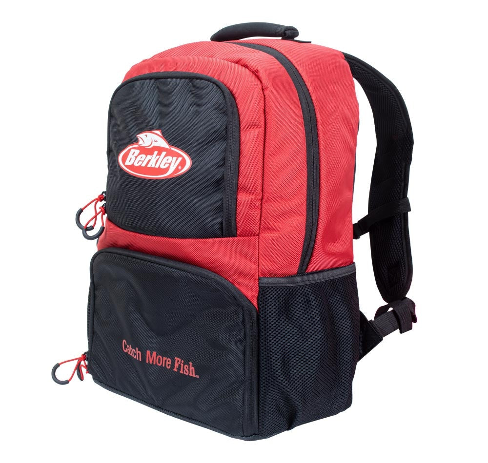 Berkley Tackle Backpack - Waterproof Fishing Gear Storage Bag with Multiple Pockets for Lures & Accessories - Perfect for Bass, Trout & Saltwater Fishing Trips