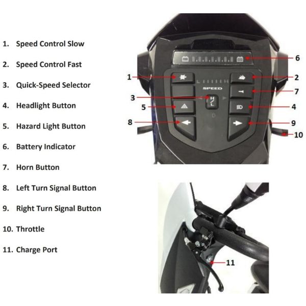 Drive Medical Cobra GT4 Heavy Duty Power Scooter - 4-Wheel Mobility Scooter for Adults, 300 lb Weight Capacity - Ideal for Outdoor & Indoor Use, Shopping, Travel & Daily Mobility Assistance