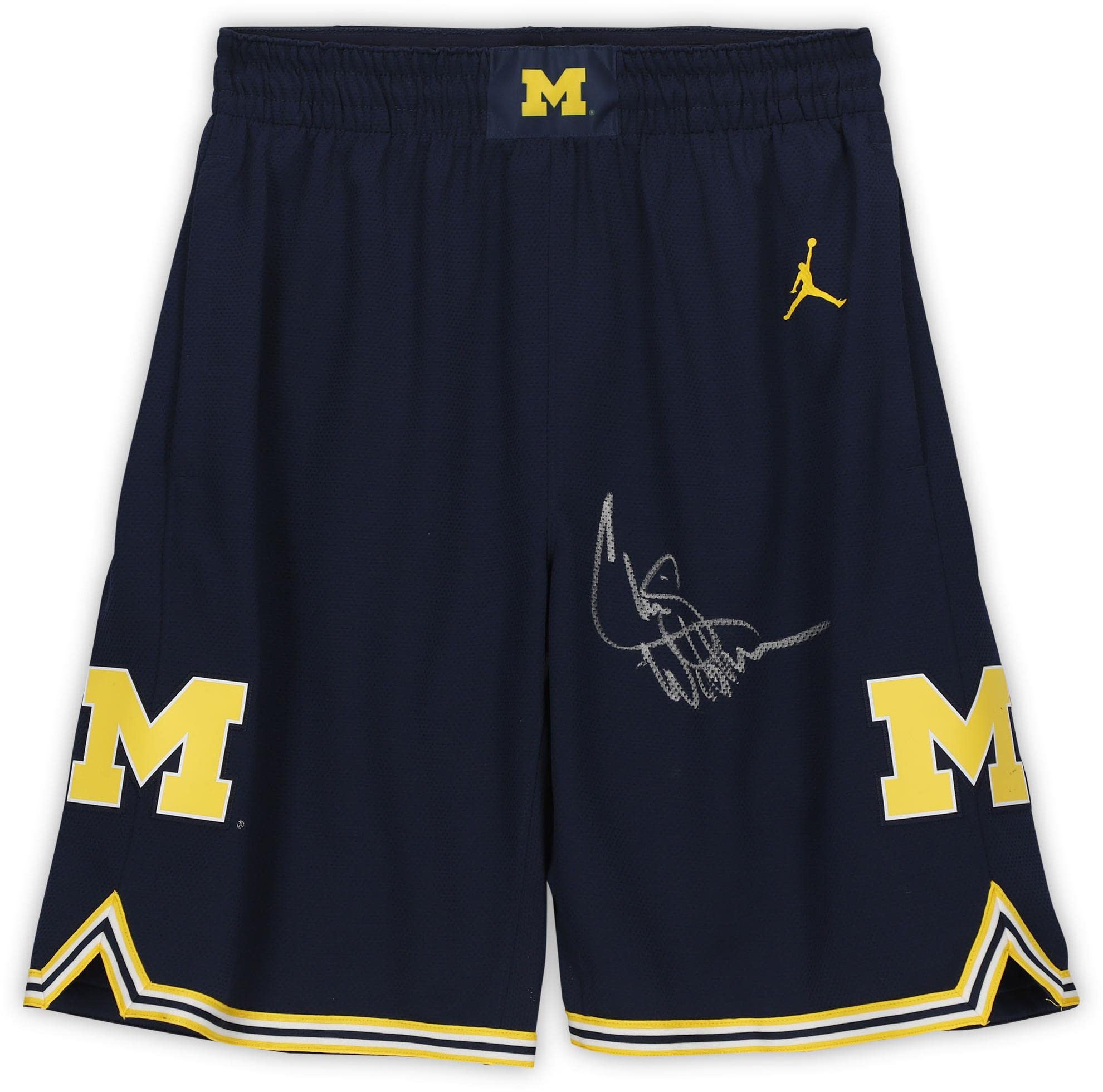 Chris Webber Michigan Wolverines Autographed Mitchell & Ness Replica Basketball Shorts - Signed NBA Memorabilia for Collectors & Fans - Perfect for Game Day, Sports Decor & Gift Giving