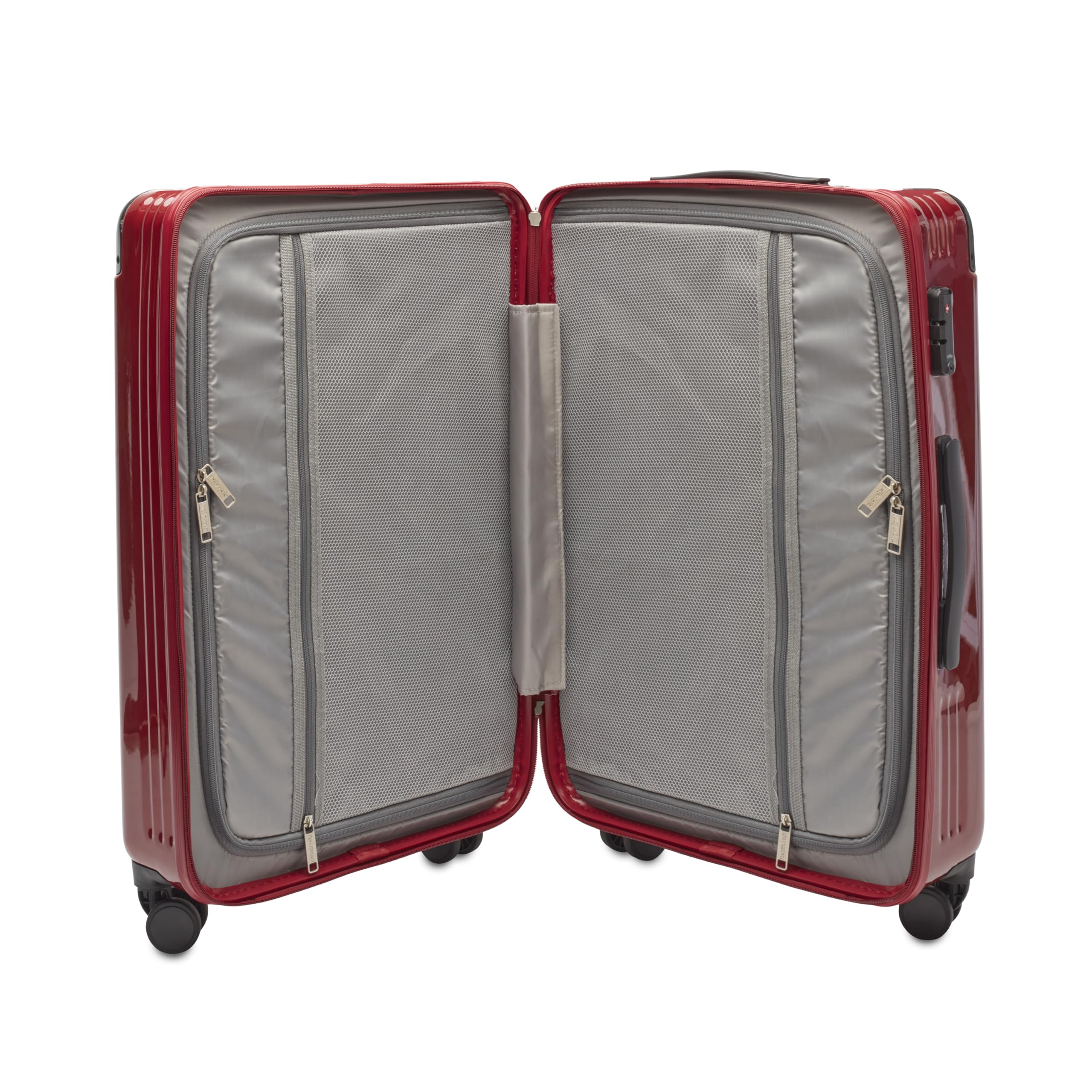 Wine Enthusiast Vino-Voyage TSA-Approved 12-Bottle Wine Suitcase - Premium Wine Travel Carrier for Airplane & Road Trips - Perfect for Vacation, Gifts & Wine Tours