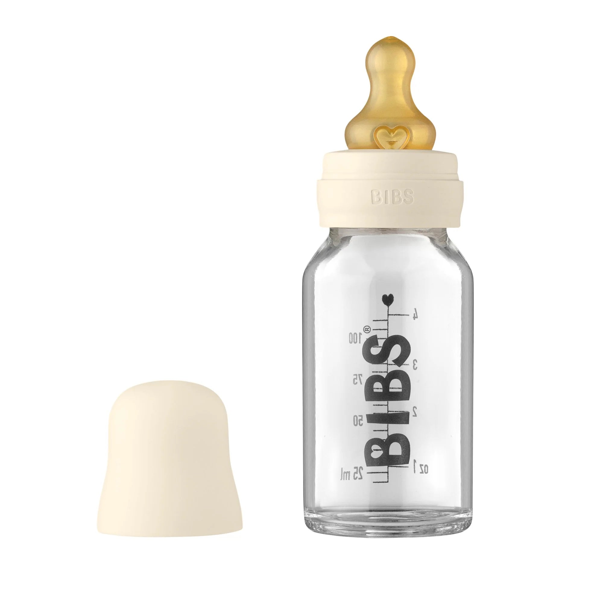 Premium Glass Baby Bottles Set - 110ml (4oz) BPA-Free, Anti-Colic, Easy Grip - Perfect for Newborns, Infants & Toddlers - Ideal for Feeding, Travel & Daycare Use