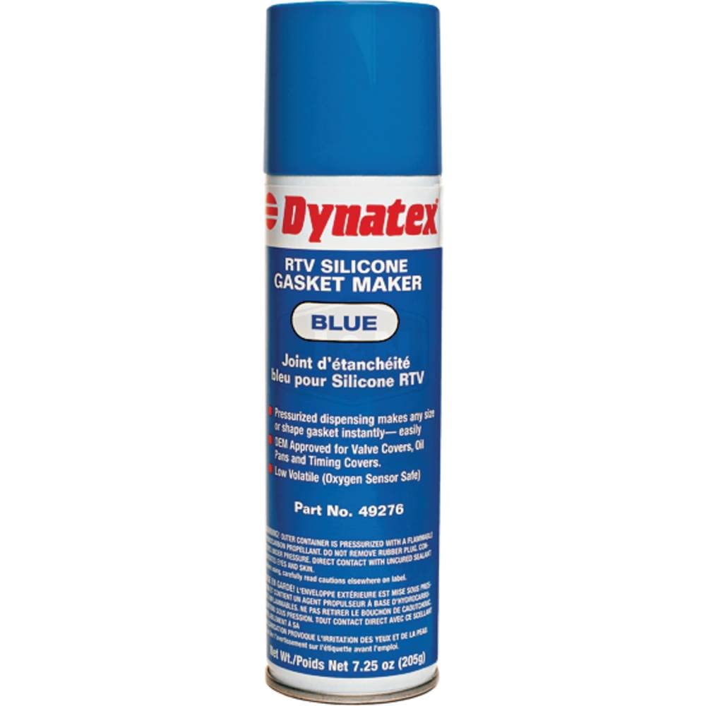 RAParts DTX-49276-JN Dynatex Blue High-Temp RTV Silicone Gasket Maker Sealant - Perfect for Automotive Engine Gaskets, Valve Covers & Transmission Repairs